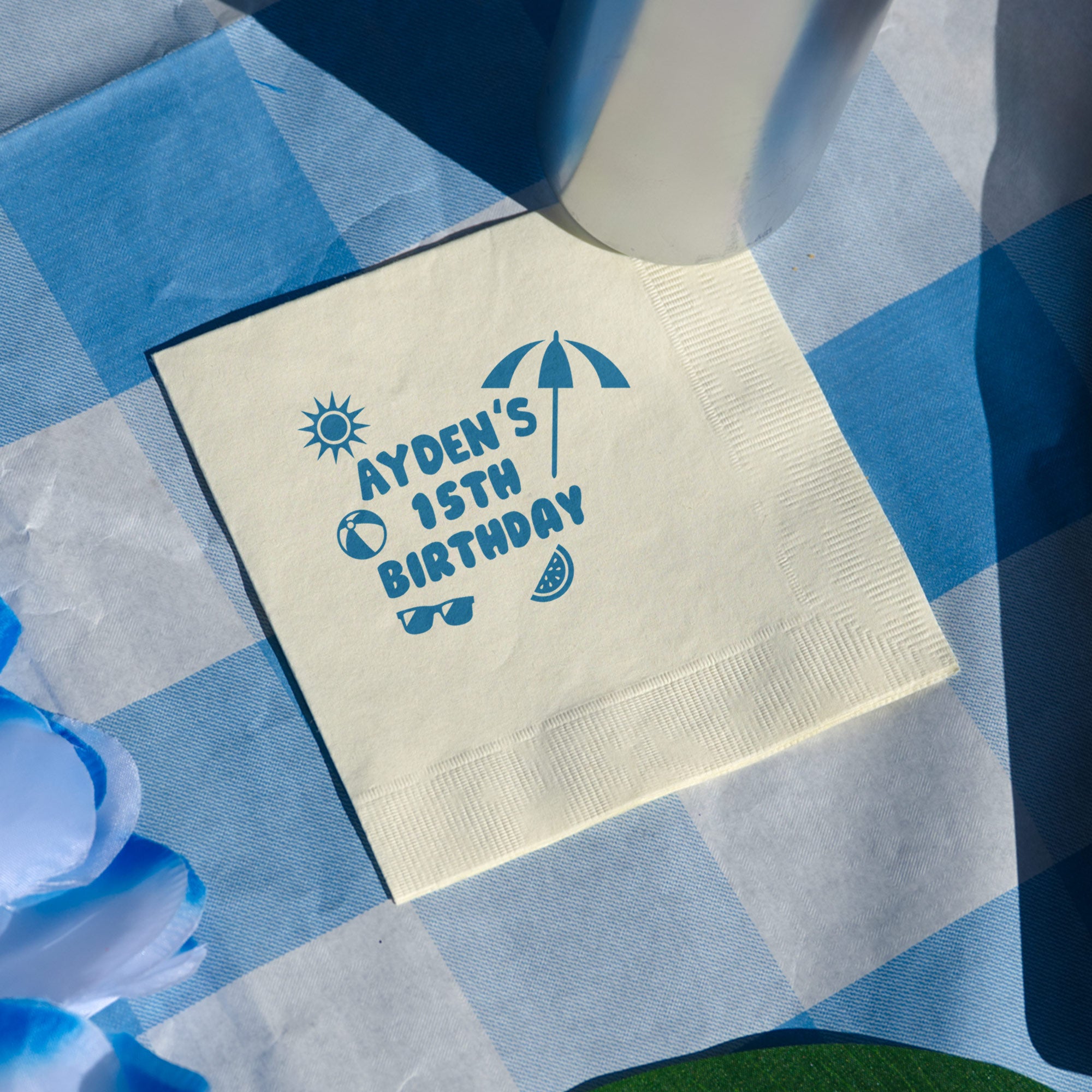 Birthday Pool - Napkins