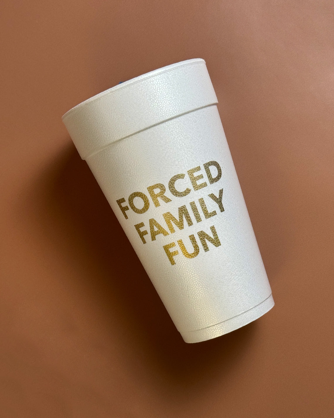 Holiday 20oz Styrofoam Set of 10 - Forced Family Fun