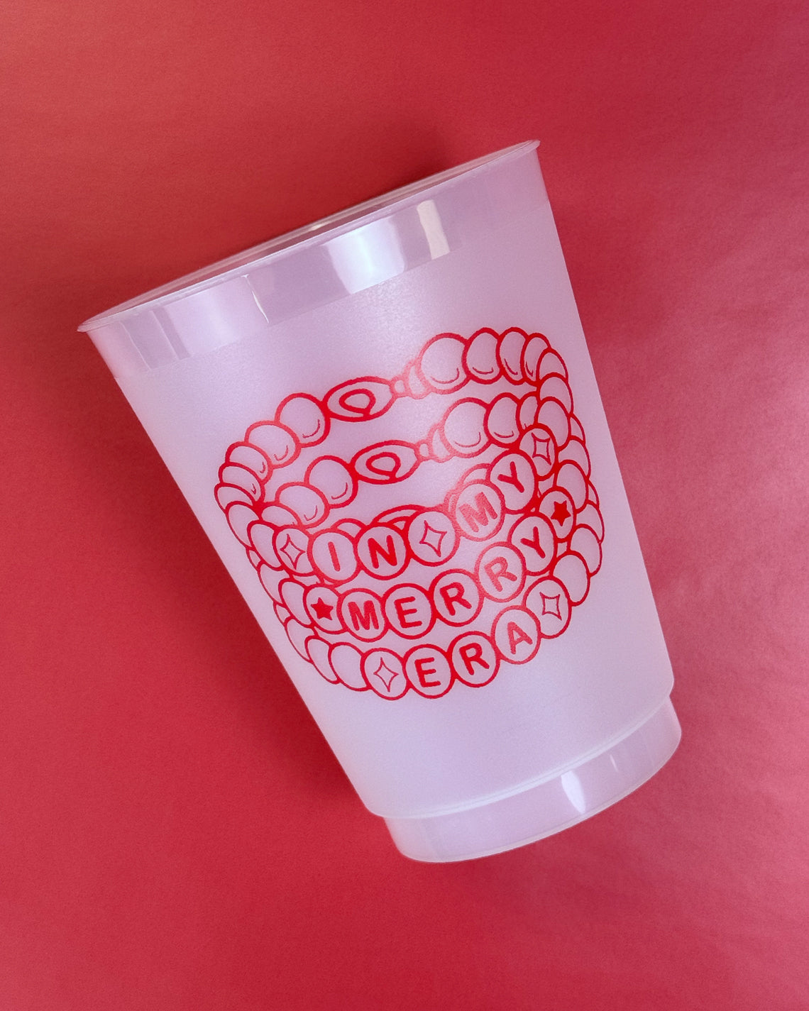 Christmas 16oz Frost Set of 10 - In My Merry Era