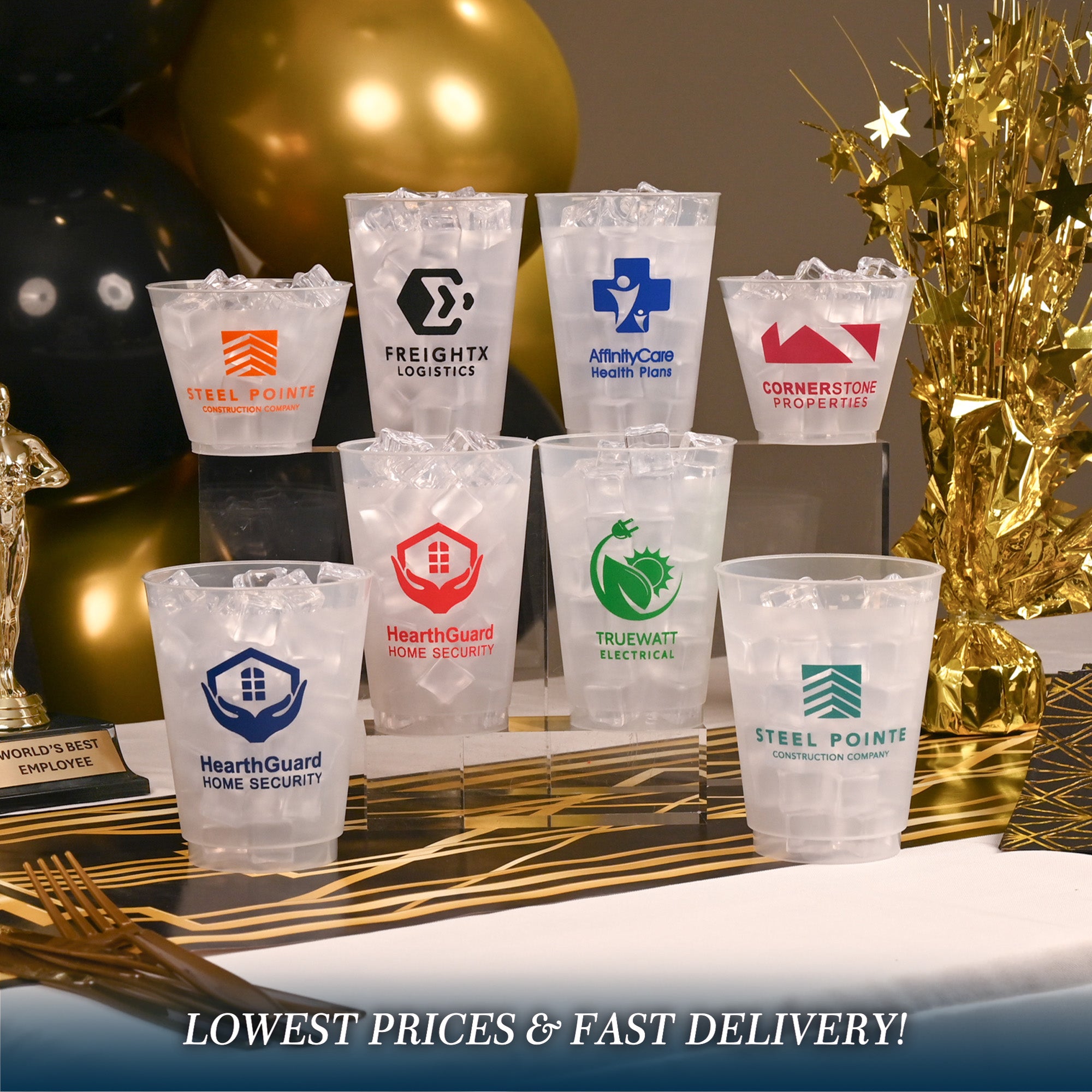 Personalized Promotional - Frosted Cups