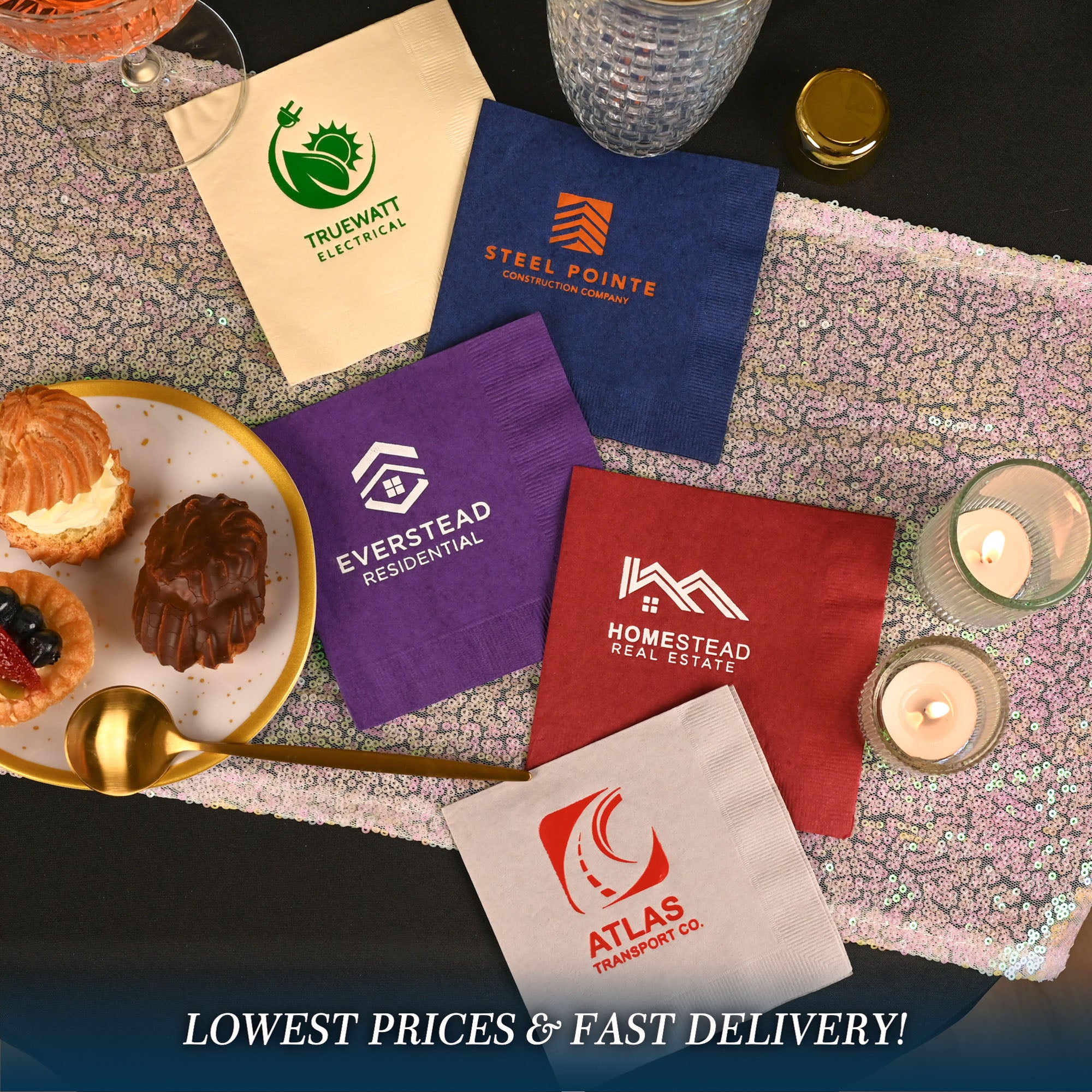 Personalized Promotional - Napkins